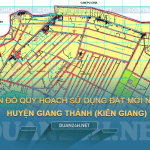 Tải về bản đồ quy hoạch sử dụng đất huyện Giang Thành (Kiên Giang)