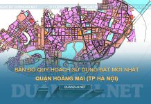 Tải về bản đồ quy hoạch sử dụng đất quận Hoàng Mai (Hà Nội)