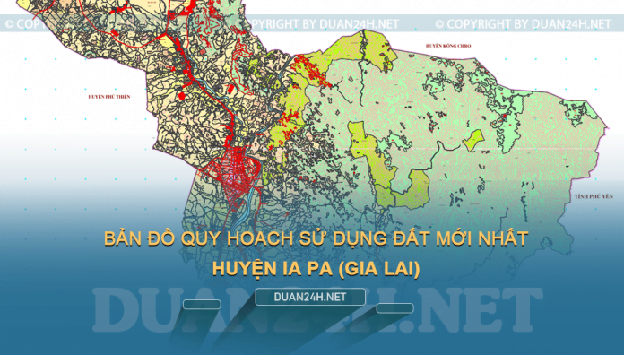 Tải về bản đồ quy hoạch sử dụng đất huyện Ia Pa (Gia Lai)