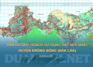 Tải về bản đồ quy hoạch huyện Krông Bông (Đắk Lắk)