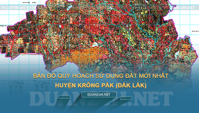 Tải về bản đồ quy hoạch huyện Krông Pắc (Đắk Lắk)