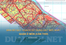 Tải về bản đồ quy hoạch sử dụng đất quận Ô Môn (Cần Thơ)