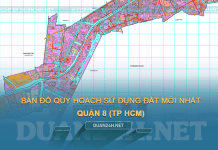 Tải về bản đồ quy hoạch sử dụng đất Quận 8 (TP HCM)