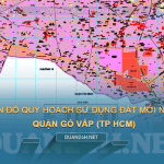 Tải về bản đồ quy hoạch sử dụng đất quận Gò Vấp (TP HCM)
