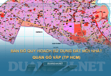 Tải về bản đồ quy hoạch sử dụng đất quận Gò Vấp (TP HCM)
