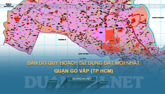 Tải về bản đồ quy hoạch sử dụng đất quận Gò Vấp (TP HCM)