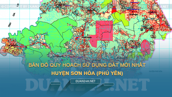 Tải về bản đồ quy hoạch sử dụng đất huyện Sơn Hòa (Phú Yên)