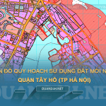 Tải về bản đồ quy hoạch sử dụng đất quận Tây Hồ (TP Hà Nội)