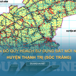 Tải về bản đồ quy hoạch sử dụng đất huyện Thạnh Trị (Sóc Trăng)