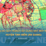 Tải về bản đồ quy hoạch sử dụng đất huyện Tịnh Biên (An Giang)