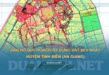 Tải về bản đồ quy hoạch sử dụng đất huyện Tịnh Biên (An Giang)