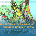 Tải về bản đồ quy hoạch sử dụng đất TP Tuy Hòa (Phú Yên)