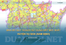 Tải về bản đồ quy hoạch sử dụng đất huyện Vụ Bản (Nam Định)