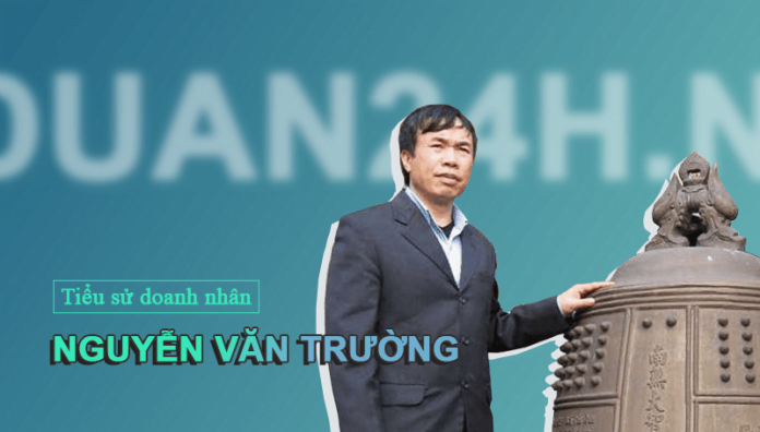 Chân dung ông Nguyễn Văn Trường, ông chủ của Doanh nghiệp xây dựng Xuân Trường