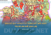 Tải về bản đồ quy hoạch sử dụng đất thị xã An Khê (Gia Lai)