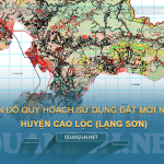 Tải về bản đồ quy hoạch sử dụng đất huyện Cao Lộc (Lạng Sơn)