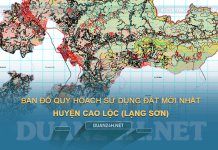 Tải về bản đồ quy hoạch sử dụng đất huyện Cao Lộc (Lạng Sơn)