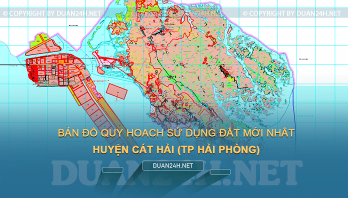 Tải về bản đồ quy hoạch sử dụng đất huyện Cát Hải (TP Hải Phòng)