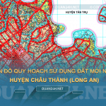 Tải về bản đồ quy hoạch sử dụng đất huyện Châu Thành (Long An)