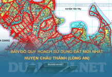 Tải về bản đồ quy hoạch sử dụng đất huyện Châu Thành (Long An)