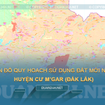 Tải về bản đồ quy hoạch sử dụng đất huyện Cư M'gar (Đắk Lắk)