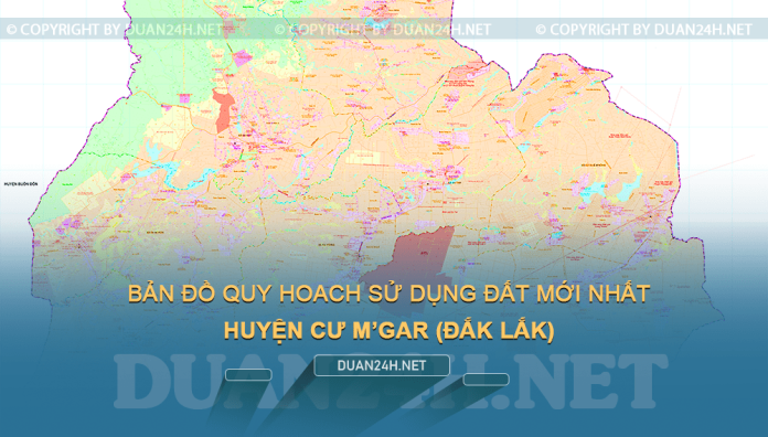 Tải về bản đồ quy hoạch huyện Cư M'gar (Đắk Lắk)