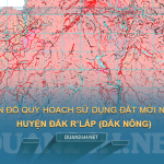 Tải về bản đồ quy hoạch huyện Đắk R'lấp (Đắk Nông)