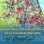 Tải về bản đồ quy hoạch sử dụng đất thị xã Hoài Nhơn (Bình Định)