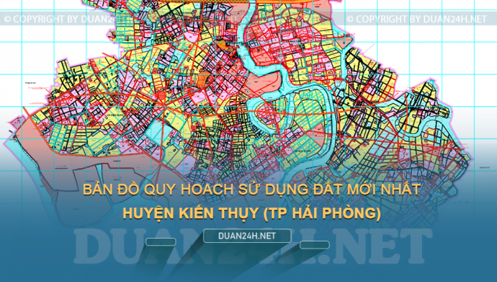 Tải về bản đồ quy hoạch sử dụng đất huyện Kiến Thụy (TP Hải Phòng)