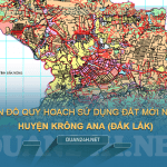 Tải về bản đồ quy hoạch sử dụng đất huyện Krông Ana (Đắk Lắk)