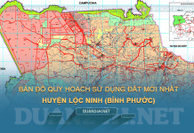 Xem bản đồ quy hoạch sử dụng đất huyện Lộc Ninh (Bình Phước)