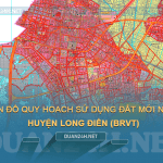 Tải về bản đồ quy hoạch sử dụng đất huyện Long Điền (BRVT)