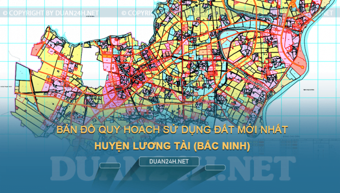 Tải về bản đồ quy hoạch sử dụng đất huyện Lương Tài (Bắc Ninh)