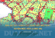 Tải về bản đồ quy hoạch sử dụng đất huyện Mộc Hóa (Long An)