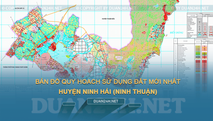Tải về bản đồ quy hoạch sử dụng đất huyện Ninh Hải (Ninh Thuận)