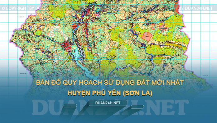 Tải về bản đồ quy hoạch sử dụng đất huyện Phù Yên (Sơn La)