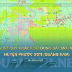 Tải về bản đồ quy hoạch sử dụng đất huyện Phước Sơn (Quảng Nam)