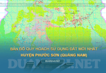 Tải về bản đồ quy hoạch sử dụng đất huyện Phước Sơn (Quảng Nam)
