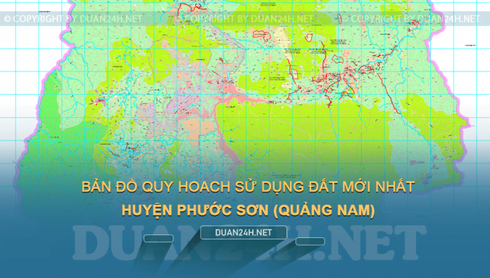 Tải về bản đồ quy hoạch sử dụng đất huyện Phước Sơn (Quảng Nam)