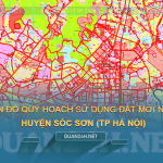 Tải về bản đồ quy hoạch sử dụng đất huyện Sóc Sơn (TP Hà Nội)