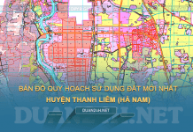 Tải về bản đồ quy hoạch sử dụng đất huyện Thanh Liêm (Hà Nam)