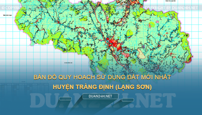 Tải về bản đồ quy hoạch sử dụng đất huyện Tràng Định (Lạng Sơn)