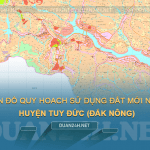Tải về bản đồ quy hoạch sử dụng đất huyện Tuy Đức (Đắk Nông)