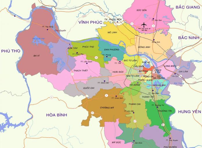 TP Hà Nội họp trực tuyến về đề án đưa 5 huyện lên quận