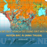 Tải về bản đồ quy hoạch sử dụng đất huyện Bác Ái (Ninh Thuận)