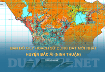 Tải về bản đồ quy hoạch sử dụng đất huyện Bác Ái (Ninh Thuận)