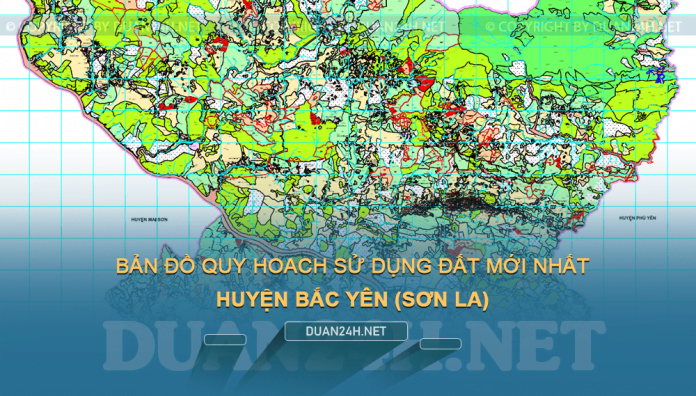 Tải về bản đồ quy hoạch sử dụng đất huyện Bắc Yên (Sơn La)