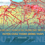 Tải về bản đồ quy hoạch sử dụng đất huyện Châu Thành (Đồng Tháp)