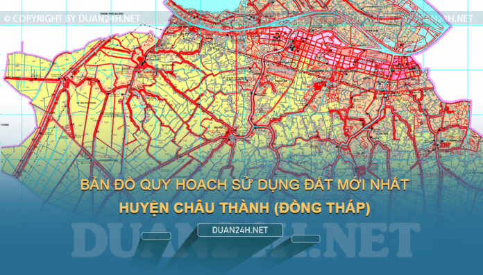Tải về bản đồ quy hoạch huyện Châu Thành (Đồng Tháp)