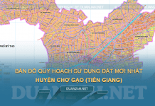 Tải về bản đồ quy hoạch sử dụng đất huyện Chợ Gạo (Tiền Giang)